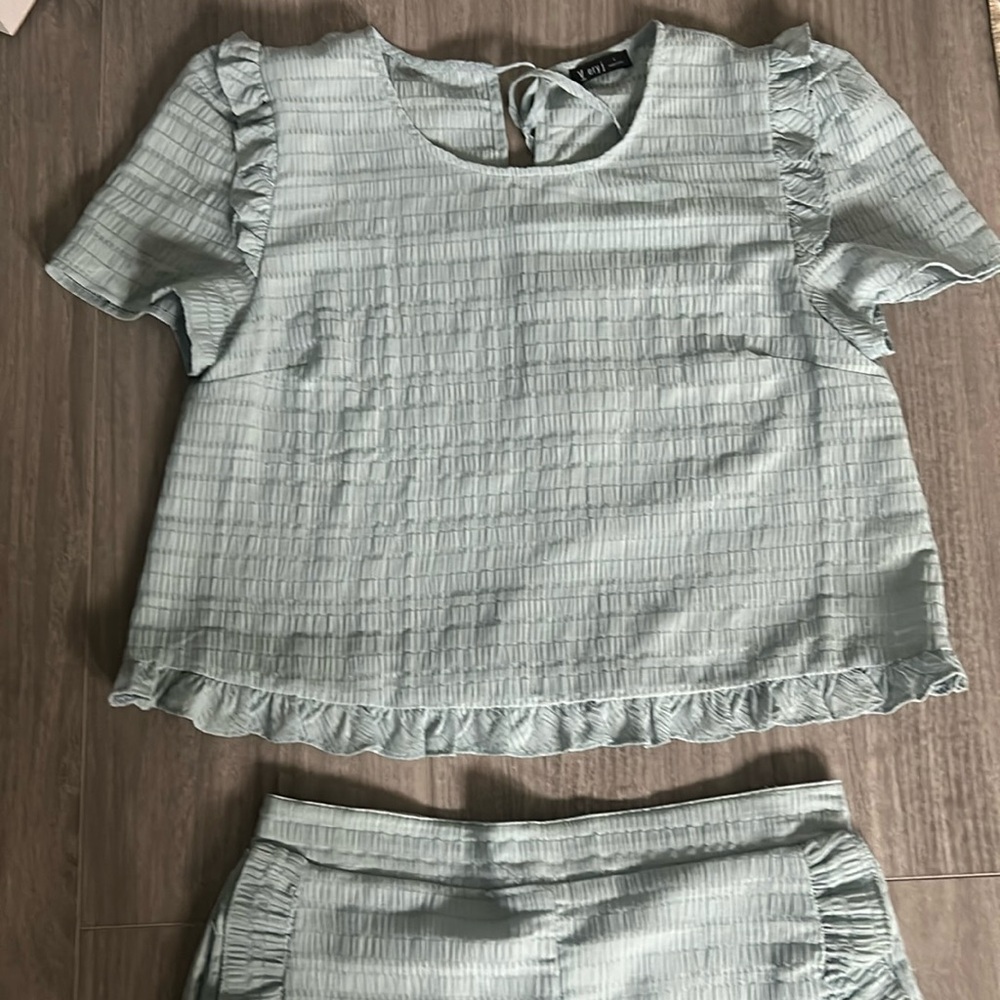 Adorable stretchy two piece set